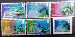 Cayman Islands 2013, Shipwrecks, MNH Stamps Set - Cayman (Isole)