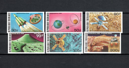 Togo 1976 Space, Viking Set Of 6 Imperf. MNH -scarce- - Africa