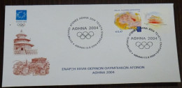 Greece 2004 Olympic Games Opening Ceremony Comemorative Cover - FDC