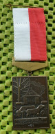 Medaile   : Avondvierdaagse Helmond-Striphout , Mierlo. - Hout - Brouwhuis 1988 .-  Original Foto  !!  Medallion  Dutch - Other & Unclassified