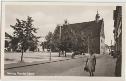 AK Jüterbog, Platz Der Jugend 1953 - Jueterbog