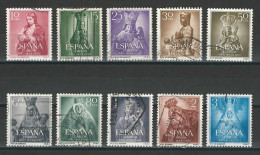 Spanien Mi 1028-37 O - Used Stamps