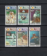 Togo 1979 Space, 10th Anniversary Of Apollo 11 Moonlanding Set Of 6 MNH - Afrique