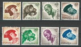 Spanien Mi 1121-28 O - Used Stamps