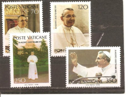 Vaticano Yvert 662-65 (MNH/**) - Neufs