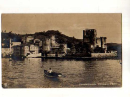 CONSTANTINOPLE Chateaux D'Asie, Carte Photo, Barque - Turquia