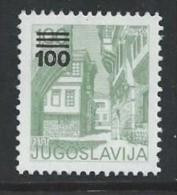 Yugoslavia 1989: Definitive; Tourism - Ohrid (overprint). MiNo. 2338C MNH(**) - Ungebraucht