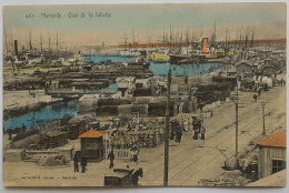 MARSEILLE (13 Bouches Du Rhône) - Quai De La Joliette - Port / Bateaux  - Joliette, Zona Portuaria