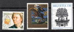 Switzerland, Used, 2007, Michel 1899, 2004, 2041 - Oblitérés