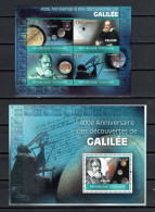 Togo 2010 Space, Galileo Galilei Sheetlet + S/s MNH - Afrika