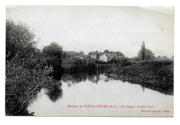 (27). Eure. Pont De L'Arche. Les Damps. 1 Cp. (2) Le Petit Bras. 1924 - Pont-de-l'Arche