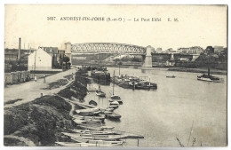 ANDRESY FIN D'OISE - Le Pont Eiffel - PENICHE - Andresy