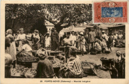 Dahomey - Porto Novo - Marche Indigene - Benín