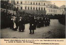 Bruxelles - Funerailles De S. M. Leopold II - Paare