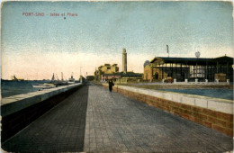Port Said - Jetee Et Phare - Port Said