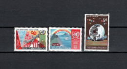 Trinidad & Tobago 1970 Space, Carneval, UN United Nations 25th Anniv. 3 Stamps MNH - Nordamerika