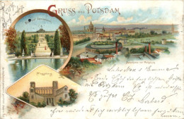 Gruss Aus Potsdam - Litho - Potsdam