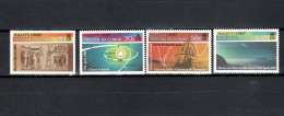 Tristan Da Cunha 1986 Space, Halley's Comet Set Of 4 MNH - Africa