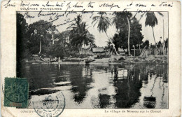 Cote D Ivoire - Le Village De Mossou Sur Le Comoe - Côte-d'Ivoire