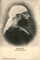 Ethiopie - Menelik II Empereur D Abyssinie - Ethiopie