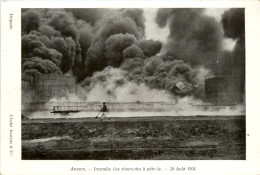 Anvers - Incendie Des Reservoirs A Petrole 1904 - Antwerpen