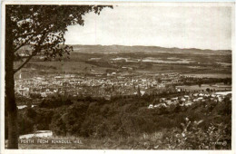 Perth From Kinnoull Hill - Perthshire