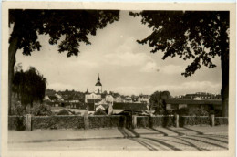 Meerane, Blick Vom Bahnhof - Meerane