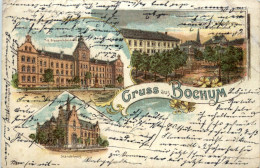 Gruss Aus Bochum - Litho - Bochum