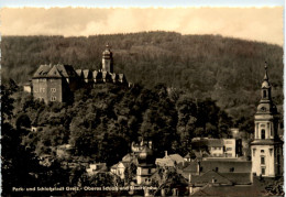 Greiz, Oberes Schloss Und Stadtkirche - Greiz