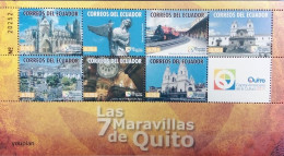 Ecuador 2011, 7 Wonders Of Quito, MNH S/S - Equateur