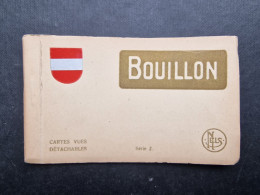 CARNET 10 CP BELGIQUE - BELGÏE (V2402) BOUILLON (12 Vues) NELS Série 2 - Bouillon