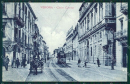 Verona Città Tram Cartolina QK7305 - Verona