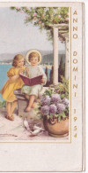 Calendarietto - Anno Domini - Gesu Bambino - Anno 1954 - Formato Piccolo : 1941-60