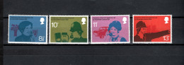 UK England, Great Britain 1976 Space, Telephone Centenary Set Of 4 MNH - Europe