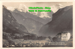 R381618 Monch Und Jungfrau Von Wilderswil Ausgesehen. Edition Art. Perrochet Mat - Welt