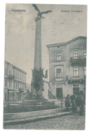 UK 45 - 14411 CZERNOWITZ, Bukowina, Ukraine, Statue - Old Postcard - Used - Ucrania