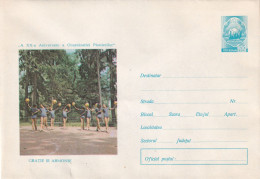 A24528 -  GRATIE SI  ARMONIE SCOUTS PIONEERS  Romania  Cover Stationery 1969 - Ganzsachen