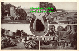 R381644 Good Luck From Shanklin. I. O. W. Keats Green. View From Keats Green. Ol - Welt