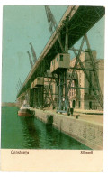 RO 33 - 4525 CONSTANTA, Silos, Boat, Romania - Old Postcard - Used - 1927 - Roumanie