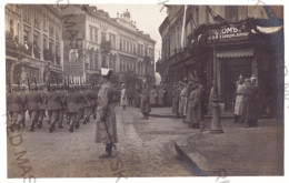 RO 33 - 19958 BUCURESTI, Military, Mackensen, Victoriei Ave. Romania - Old Postcard, Real PHOTO - Used - 1918 - Romania