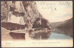 RO 33 - 22853 ORSOVA, Danube Kazan, Romania - Old Postcard, Censor - Used - Roumanie