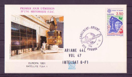 Espace 1991 10 30 - AS - Ariane V47 - Europe