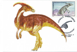 MAX 45 - 147 PARASAUROLOPHUS, Prehistoric Animal, Romania - Maximum Card - 2000 - Preistorici