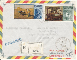 Togo Registered Air Mail Cover Sent To Germany 8-1-1968 - Togo (1960-...)