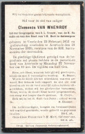 Bidprentje Veerle - Van Waenroy Clemence (1853-1920) - Imágenes Religiosas