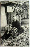 Alte Ansichtskarte / Postkarte - Bulgarien, Frau Bei Maiskolben Schälen Um 1900 - Bulgaria