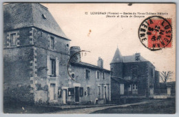 (86) 597, Lusignan, Collection Angevin 12, Retes Du Vieux Château Mélusin, Mairie Et Ecole De Garçons - Lusignan