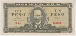 Banco Nacional De Cuba, Un Peso 1966 Pick# 100a FDS - Kuba