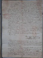 1850-8-10       Arrêt Du Tribunal De Première Instance à Anvers - Manuscrits