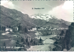 O551 Cartolina Il Ponte Di Songavazzo Provincia Di Bergamo - Bergamo